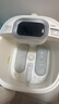 飞利浦（PHILIPS）泡脚桶躺泡免洗电动按摩足浴盆UV杀菌小白桶智能恒温加热软胶泡脚盆3222F 圣诞节礼物实用生日礼物 实拍图