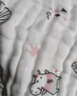 纯棉纱布方巾柔软吸水儿童毛巾印花口水巾高密婴幼儿A类幼儿园 1条六层纱布图案随机搭配25*25 实拍图