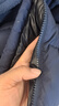 保姆鹅  【风墙】儿童羽绒服宝宝中长款护脸加厚外套保暖童装[NG2664] 海军蓝 120 实拍图