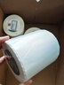 得力（deli）铜版纸不干胶条码标签打印纸碳带标签打印机标签纸贴纸空白铜板不干胶标签 100*70 690张/卷 11912 实拍图