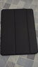 毕亚兹适用iPad Air1/2 9.7英寸保护套 苹果平板电脑5/6代通用保护壳轻薄防摔智能休眠三折支架PB13-黑色 实拍图