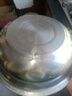 带盖和面盆厨房烘焙家用火锅盆洗菜打蛋汤锅盆醒面盆料理盆 宽边盆27cm【带玻璃盖】 实拍图