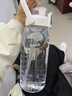 希乐大容量运动水杯 tritan材质夏季男女便携塑料吸管杯2.0L雪球白 实拍图