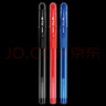 斑马牌（ZEBRA）中性笔 0.5mm子弹头签字笔 学生标记笔走珠水性笔 C-JJ100 JELL-BE  黑红蓝 实拍图
