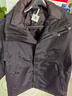 The North Face北面冲锋衣男羽绒内胆三合一户外防水保暖81QS 黑色/JK3 XL 实拍图