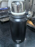 希乐（cille）大容量保温杯户外运动便携水杯男女316不锈钢大号商务茶杯黑色 实拍图