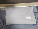 雅鹿枕头荞麦枕全荞麦枕头安睡硬枕芯颈椎护颈枕深度睡觉荞麦皮冬季男 浅灰【特级荞麦壳】带枕套 35*55CM【单只装】 实拍图