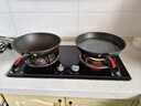 炊大皇炒锅不粘锅32cm少油烟平底炒菜锅煎锅电磁炉明火通用锅WG15068 实拍图