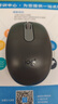 罗技（Logitech）M196 无线蓝牙鼠标 办公鼠标 笔记本商务办公家用 小巧便携 对称手型 石墨灰 实拍图