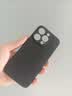 纽曼 适用苹果13promax手机壳 iphone13/13pro保护套液态硅胶亲肤镜头全包超薄防摔简约纯色软壳男女款 【石墨黑】镜头全包丨亲肤手感 苹果13ProMax【6.7英寸】 实拍图