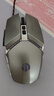 英菲克（INPHIC）W2 有线鼠标 游戏鼠标 轻音鼠标 金属机械风USB外接绝地求生吃鸡宏定义 金属灰 实拍图