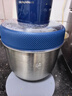 摩飞电器（Morphyrichards） 绞肉机家用不锈钢绞馅机多功能捣蒜电动婴儿辅食机料理机套娃式搅拌机 MR9401A轻奢蓝标配【三碗】 1.5L 实拍图