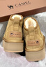 骆驼（CAMEL）小暖阳雪地靴女厚绒增高保暖靴 L25W275051 驼色(反绒面) 37 实拍图