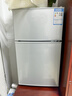 新飞 （Frestec）小冰箱迷你小型家用家电冷藏冷冻宿舍出租房办公室双开门二门电冰箱一级能效节能省电 42L银【店铺爆款+节能省电】 实拍图