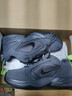 耐克（NIKE）官方舰店运动鞋男鞋AIR MONARCH IV训练鞋老爹鞋缓震休闲鞋跑步鞋 全黑皮面老爹鞋/AIR内置气垫 43 实拍图