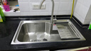华帝（VATTI）水槽大单槽洗菜盆一体盆304不锈钢厨房水槽洗碗池台上中下安装 S1 实拍图