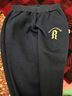 马克华菲童装男童裤子2025秋冬新款儿童休闲运动卫裤男孩女童运动裤加绒 m哥特K藏青【加绒】 150 实拍图