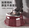 【京东物流】洗脸盆加大加厚家用大号洗菜盆洗衣盆内裤收纳盆子 咖色 超大32*12cm-加号厚不怕摔 实拍图