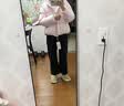 坦博尔羽绒服男童女童短款可脱卸帽秋冬保暖厚外套TC5530313D浓咖色 160 实拍图