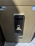 虎牌保险柜家用小型指纹密码WiFi保险箱办公全钢防盗可入墙 60咖啡色 驭尚系列（密码+指纹+京东小家App智控WiFi） 实拍图