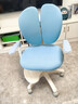 读书郎儿童学习椅中小学生写作业写字椅子家用可升降椅调节背座椅 升降脚踏+动态追背+双背旋转蓝 实拍图