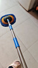 悦卡洗车拖把 汽车掸子擦车拖把刷车刷子软毛工具用品可伸缩洗车刷-蓝 实拍图