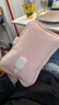 彩虹暖手宝热水袋电热暖手宝暖肚子暖水袋暖脚暖身暖手宝宝充电 粉色 实拍图