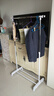 溢彩年华晾衣架落地室内挂衣架卧室凉衣架阳台晒被子单杆可移动晾衣杆081 实拍图