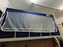 南极人（Nanjiren）大学生宿舍床帘蚊帐加密三开门宿舍遮光床帘上铺下铺寝室床幔蚊帐 Q-深灰 宽0.9m*长1.9m*高1.1m上铺用 实拍图
