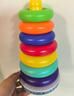 MKBIBI叠叠乐婴儿套圈玩具早教不倒翁彩虹套圈环积木1-3岁生日礼物 实拍图