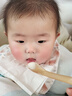 COOKSS婴儿辅食碗新生幼儿宝宝专用喂水鹰嘴辅食勺吸盘米粉研磨套装餐具 实拍图