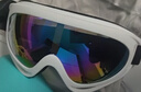 SooGree滑雪镜滑雪护目镜骑行防风镜户外登山眼镜男女儿童滑雪装备护具 蓝框炫彩（儿童成人通用） 实拍图