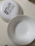 宜家（IKEA）OFTAST奥夫塔耐热餐盘菜盘碗碟西餐盘骨碟家用套装餐具 白色碗15cm 实拍图
