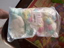 比克熊仓鼠棉花棉球保暖垫料金丝熊冬季纸棉木屑过冬棉被用品400粒 实拍图