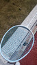 川崎极光7羽毛球拍5U超轻全碳素纤维进攻型抗扭初级进阶训练比赛单拍 极光7 极光蓝5U【冰蓝线】单拍 25磅(有一定基础的球友)1筒球1手胶 实拍图