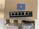 普联（TP-LINK）5口全千兆钢壳交换机 企业级交换器 4口监控网络网线分线器  金属机身 TL-SG1005D 实拍图