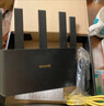 Tenda腾达路由器【千兆WiFi6+穿墙王】无线AX3000信号增强家用放大器Mesh限时补贴金榜一名云霄白立式 实拍图