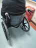 怡辉（YIHUI）轮椅轻便折叠老人专用出行小型年轻人骨折便携式手动医用可自推 实拍图