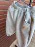 嘟嘟家宝宝束脚裤卡通韩版冬款男童裤子宽松百搭秋冬女童卫裤潮 灰色110 实拍图