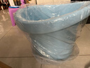 世纪宝贝（babyhood）维尼浴桶 儿童泡澡桶 宝宝加厚洗澡盆 婴儿游泳桶赠浴凳 304蓝 实拍图