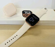 Apple/苹果 Watch Series 10 智能手表GPS款42毫米玫瑰金色铝金属表壳淡桃粉色运动型表带S/M MX1R3CH/B 实拍图