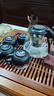 【京东物流】茶壶套装整套茶具大容量玻璃茶杯带滤网耐高温泡茶具 1000ML一壶+四杯套装【无茶盘】 实拍图