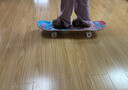 特步（XTEP）儿童滑板双翘板男女专业款青少年初学者【中小学滑板课程必备】 实拍图