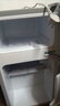 华宝小冰箱小型家用出租房用冷藏冷冻两用一级能效节能省电迷你宿舍寝室办公室二门电冰箱 【店长推荐】48L银色【三天不到一度电】 实拍图