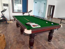 誉见浩瀚（上门安装）斯诺克台球桌国际标准英式比赛专用钢库斯诺克桌球台 12尺 【钢库】8腿3.85*2.05鼎配款 实拍图