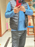 鸭鸭（YAYA）羽绒马甲男2025秋冬内胆无袖坎肩保暖压胶轻薄羽绒服男背心外套 黑色 M 实拍图