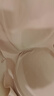 ubras【2件装】无尺码免拆V领内衣女背心美背粉底液色文胸罩无痕隐形 裸感肤+燕麦奶 白T搭子 实拍图