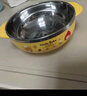 乐扣乐扣（LOCK&LOCK）儿童辅食碗不锈钢小学生进口餐具双耳大碗卡通汤碗宝宝饭碗400ml 实拍图