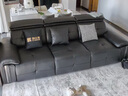 酷比得电动沙发床意式极简三人位小户型多功能伸缩真皮沙发客厅 【360°全真皮】S级头层牛皮三人位2.8米.三功能 实拍图