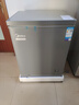美的（Midea）专利减霜KMF囤货冰柜 冷藏冷冻冷柜转换节能大冰柜卧式家用商用冰柜小冰政府补贴冰箱 【减霜80%】143L*适合三口之家 143L 实拍图